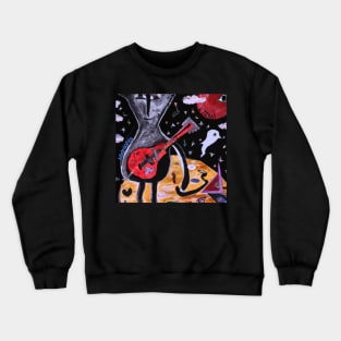 Karma is a cat Midnights Crewneck Sweatshirt